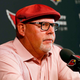 Pro-dad Arizona Cardinals coach Bruce Arians. Via AP.